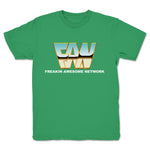 Freakin' Awesome Network  Youth Tee Kelly Green