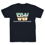 Freakin' Awesome Network  Youth Tee Navy