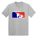 FullyPoseable Wrestling Figure Podcast  Toddler Tee Heather Grey