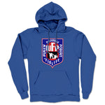 FullyPoseable Wrestling Figure Podcast  Midweight Pullover Hoodie Royal Blue
