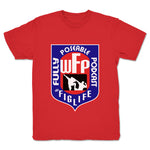 FullyPoseable Wrestling Figure Podcast  Youth Tee Red
