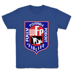 FullyPoseable Wrestling Figure Podcast  Youth Tee Royal Blue