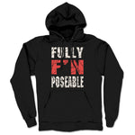 FullyPoseable Wrestling Figure Podcast  Midweight Pullover Hoodie Black