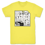 FullyPoseable Wrestling Figure Podcast  Unisex Tee Yellow