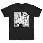 FullyPoseable Wrestling Figure Podcast  Youth Tee Black