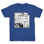 FullyPoseable Wrestling Figure Podcast  Youth Tee Royal Blue