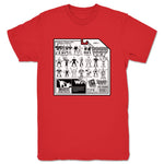 FullyPoseable Wrestling Figure Podcast  Unisex Tee Red