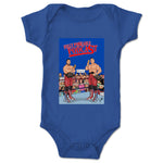 FullyPoseable Wrestling Figure Podcast  Infant Onesie Royal Blue