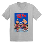 FullyPoseable Wrestling Figure Podcast  Toddler Tee Heather Grey