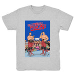 FullyPoseable Wrestling Figure Podcast  Youth Tee Heather Grey