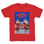 FullyPoseable Wrestling Figure Podcast  Youth Tee Red