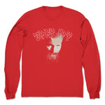 Gary Jay  Unisex Long Sleeve Red