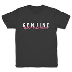 Genuine Wrestleboys Podcast  Youth Tee Dark Grey