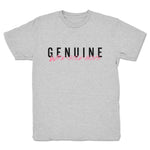 Genuine Wrestleboys Podcast  Youth Tee Heather Grey