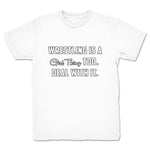 Girl Talk with Gabby  Youth Tee White