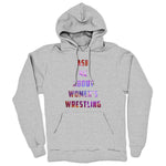 Girl Talk with Gabby  Midweight Pullover Hoodie Heather Grey