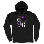 Girl Talk with Gabby  Midweight Pullover Hoodie Black