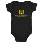 Grainmaker Wrestling Podcast  Infant Onesie Black