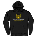 Grainmaker Wrestling Podcast  Midweight Pullover Hoodie Black
