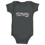 Grapple  Infant Onesie Charcoal