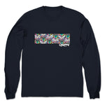 Grapple  Unisex Long Sleeve Navy