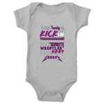 Greg Jovi  Infant Onesie Heather Grey