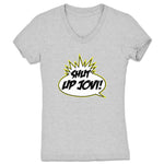 Greg Jovi  Women's V-Neck Heather Grey