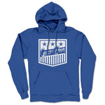 Guns & Beer  Midweight Pullover Hoodie Royal Blue (w/ Off-White Print)