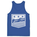 Guns & Beer  Unisex Tank Royal Blue (w/ Off-White Print)