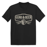 Guns & Beer  Toddler Tee Black