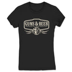 Guns & Beer  Women's Tee Black