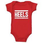 HEELS  Infant Onesie Red