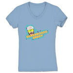 HOT ROD DADDY ANDY  Women's V-Neck Baby Blue