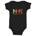 Half-Kay  Infant Onesie Black