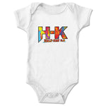 Half-Kay  Infant Onesie White