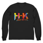 Half-Kay  Unisex Long Sleeve Black