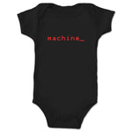 Hank Miller  Infant Onesie Black