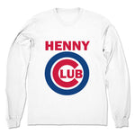 Henny Club  Unisex Long Sleeve White
