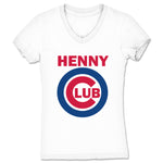 Henny Club  Women's V-Neck White