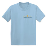 Hold the Applause Podcast  Toddler Tee Light Blue