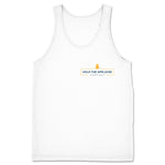 Hold the Applause Podcast  Unisex Tank White