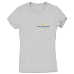 Hold the Applause Podcast  Women's Tee Heather Grey