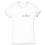 Hold the Applause Podcast  Women's Tee White