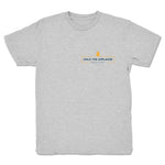 Hold the Applause Podcast  Youth Tee Heather Grey