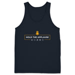 Hold the Applause Podcast  Unisex Tank Navy