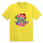 How2Wrestling  Toddler Tee Yellow
