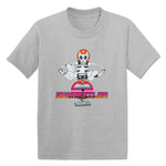 IQWrestler Highlights  Toddler Tee Heather Grey