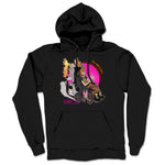 IQWrestler Highlights  Midweight Pullover Hoodie Black
