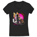 IQWrestler Highlights  Women's V-Neck Black