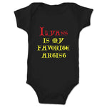 Ilyass  Infant Onesie Black